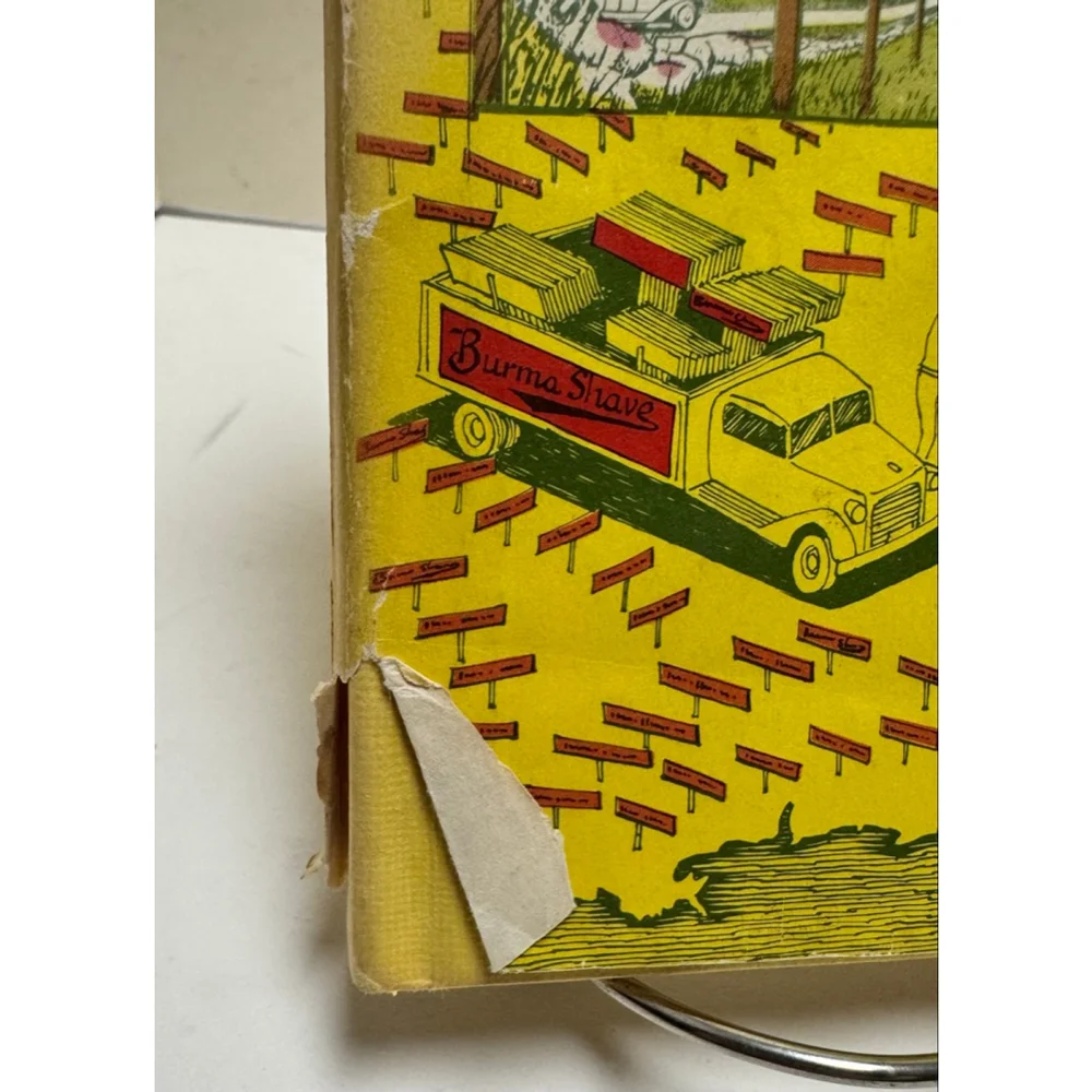 1972 The Verse by The Side of The Road by Rowsome Burma-Shave Signs HC